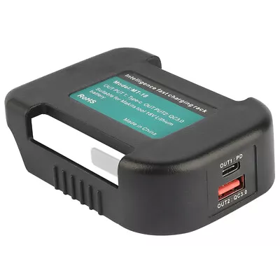 £9.55 • Buy Makita Battery USB Type-C Adapter Charger Belt Clip Mobile Phone Tablet Holder