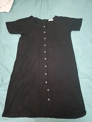 £13 • Buy Happy Mama Women Maternity Nursing Delivery Hospital Gown Black Size S