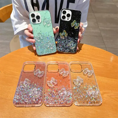 For Oppo Reno 10 Realme 10 Pro Plus  A97 Glitter Star Butterfly Case Cover • $8.51