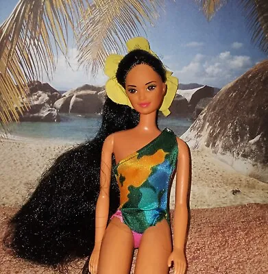 Gorgeous Superstar Era 1985 1986 Tropical MIKO Barbie Doll #2056  • $24.50