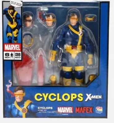 Medicom Toy Mafex No.099 Marvel X-men Cyclops Comic Ver. Action Figure Toy • $101.80