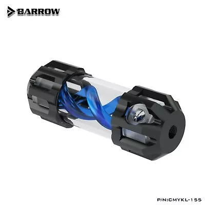 Barrow T-VIRUS Aluminum + Acrylic Double Helix Reservoir 155mm CMYKL-155 Blue • $49.99