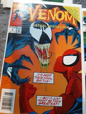 Venom Lethal Protector #6 1993 Vf/nm Htf Newsstand Issue • $0.99