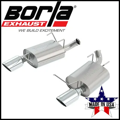 Borla 11796 S-Type Axle-Back Exhaust System Fits 2011-2014 Ford Mustang 3.7L V6 • $978.57