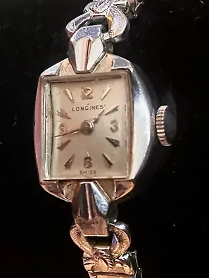 Vintage Longines Ladies Watch 14.16 Gold Filled Works Well • $199