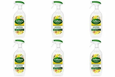 £17.35 • Buy 6 X Zoflora Multi-Purpose Disinfectant Cleaner Trigger Spray, Lemon Zing 800ml