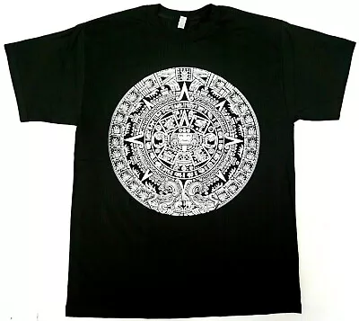 Mexico T-shirt Mayan Aztec Calender Urban Streetwear Men's Tee New • $9.09