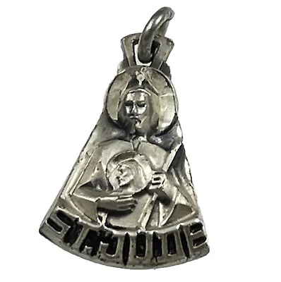 Vintage Catholic Creed Sterling Silver St Jude Medal 3.4 Grams Silver • $27.99