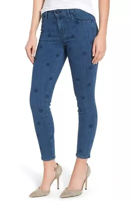 J BRAND Womens Jeans Crop Skinny Denim Casual Aerial Blue Size 29W JB001572  • $76.49