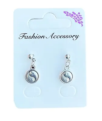 Yin Yang Dropper Earring. Er Bp A039 • £3.99