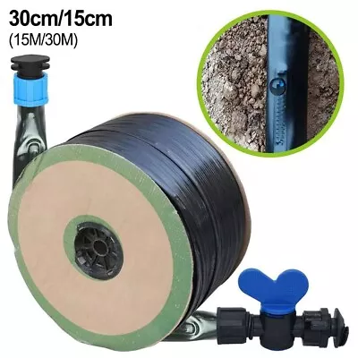 Exquisite Tape Drip Tape System Wall 30M 30cm Accessories Micro Irrigation • $14.28