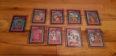 My Little Pony Trading Cards 2012 Series 1 Foil Parallel Almost  Complete Set N/ • $114