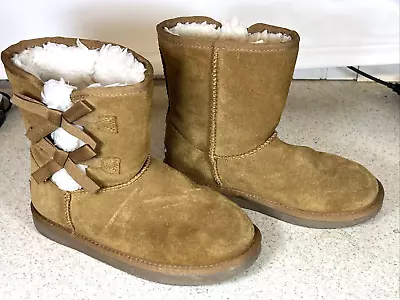 Koolaburra By Ugg Girl’s Size 3 Tan Boots 1019372 • $14.99