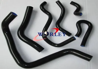 Black Silicone Radiator Hose For Honda Civic B Series Type R DC2 EK4 EK9 B16A/B • $45