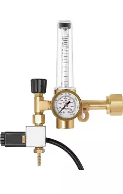 VIVOSUN CO2 Regulator Hydroponics Emitter System With Solenoid Valve Flowmeter • $34.99