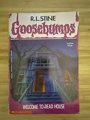Goosebumps - #1 Welcome To Dead House - R.L. Stine • $5