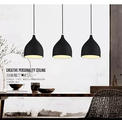 Pendant Light LED Ceiling Lights Lamp Shade Industrial Cafe Lighting Kitchen Bar • £24.39