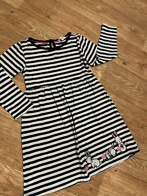 £0.99 • Buy Blue Zoo Girls Bunny Autumn Dress Size 5-6 Years