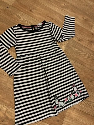£0.99 • Buy Blue Zoo Girls Bunny Autumn Dress Size 5-6 Years