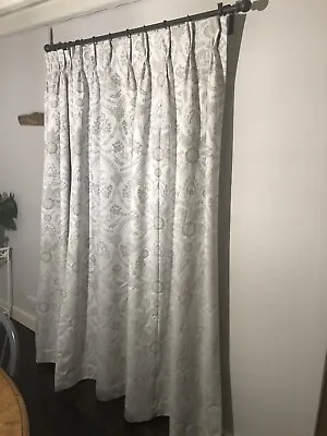 LAURA ASHLEY Almeida  Thermal Lined Curtains 94cm X 170cm • £50
