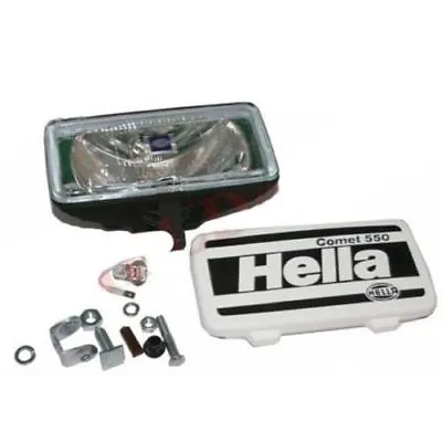 Hella Comet 550 Spot Driving Light With Cover & H3 Bulb 55w 12v Universal GEc • $123.23