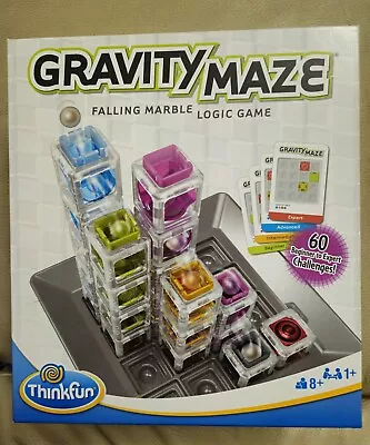 Gravity Maze Falling Marble Logic Game Board Thinkfun Think Fun 8+ 1+ 60 Begin • $11.22