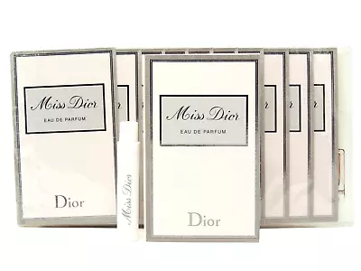 DIOR MISS DIOR EDP 1.0ml .03fl Oz X 10 PERFUME SPRAY SAMPLE VIALS SEALED • $32