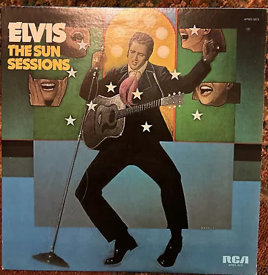 Elvis Presley Elvis The Sun Sessions Vinyl LP RCA Records APM1-1675  • $12.95