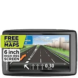 TOMTOM START 60 Sat Nav Large 6 Inch Screen UK Free Lifetime Map 2024 Updates • £69.99