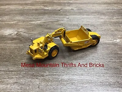 NZG Diecast Caterpillar Road Grader Scraper 621 Yellow 1/50 Scale #122 Vintage! • $90