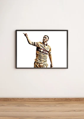 £9.99 • Buy Louis Moult Motherwell FC Graphic Print