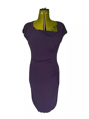 £60 • Buy Lk Bennett 12 Davina Dress Purple Brand New/never Been Worn, Still Has Tag