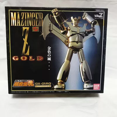 Soul Of Chogokin GX-01RG Gold MAZINGER Z Figure Bandai  JP • $147.37