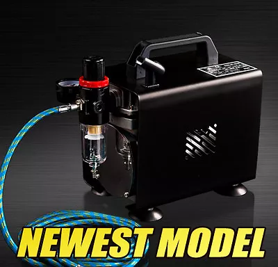 1/6HP Mini Air Compressor For Spray Gun Air Brush Dual Action Art Tattoo Paint • $149.90