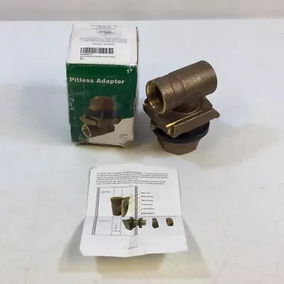 Water Source PA100NL Solid Brass Body Pitless Adapter 1 Inch Thread Size • $69.99