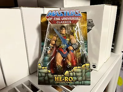 Mattel MOTU Classics SDCC He-Ro With Mailer Box • $65