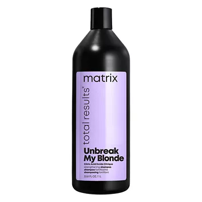 Matrix Total Results Unbreak My Blonde Sulfate-Free Strengthening Shampoo 1000ml • £26.18