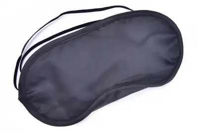 $3 • Buy Eye Mask Travel Sleep Sleeping Cover Rest Eye Patch Blindfold Black New 