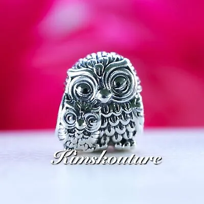 $28.74 • Buy Authentic Pandora Sterling Silver Charming Owls Bead 791966