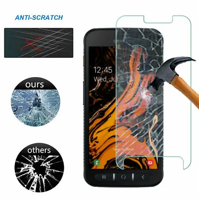 Real Tempered Glass Film Screen Protector For Samsung Galaxy Xcover 4 • £3.95