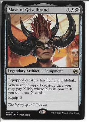 MTG: Mask Of Griselbrand (111/277) Innistrad Midnight Hunt NM • $1.99