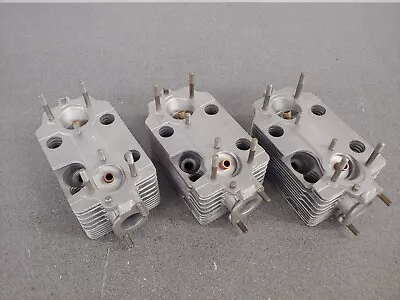 SET OF 3 VERY NICE BARE ORIGINAL PORSCHE 901 911 2.0 CYLINDER HEADS K1819e 3/68 • $420