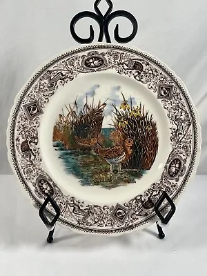 Masons Ironstone Game Birds The Snipe Collector 10.5” Dinner Plate #250 • $23.30