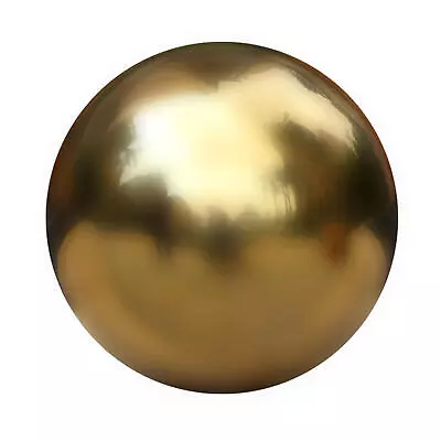 1pc Stainless Steel Mirror Polished Sphere Hollow Round Ball Garden Ornament • £6.47