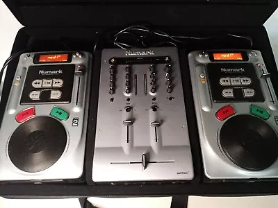 Numark Matrix 2 Preamp Mixer DJ System (3pc) In Carrying Case -Used- • $260