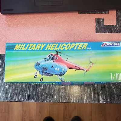 NU-BEE Kits Military Helicopter Mi-4 Scale 1/100 Item No. NB 205 • £15