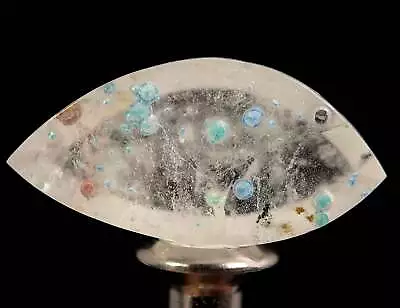 GILALITE Crystal Cabochon Medusa Paraiba Quartz Crystal - Dots Marquise 50876 • $193