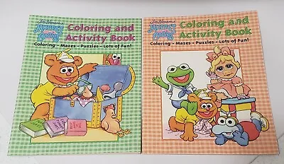 Muppet Babies OOP Coloring Books Set Of 2 • $7.99