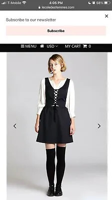 L'ecole Des Femmes Milkmaid Dress - New And Unworn With Tags - Size 4 • $230