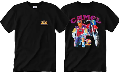 $18.99 • Buy New NOS Vintage 1993 Camel Supercross Single Stitch Pocket Shirt- Black Shirt